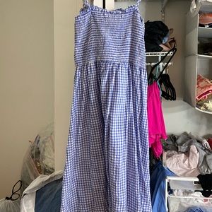 MIDI checkered dress!